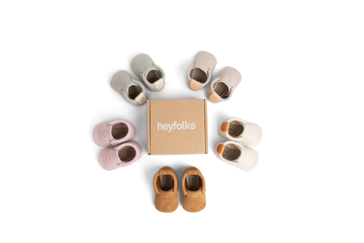 NEWBORN - Brushed Oak Shoe heyfolks 